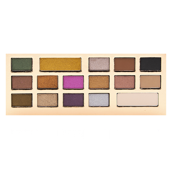 VIAI Beauty - Wholesale Eyeshadow Palette - CROWN BRUSH Go2 Cocoa - GES013