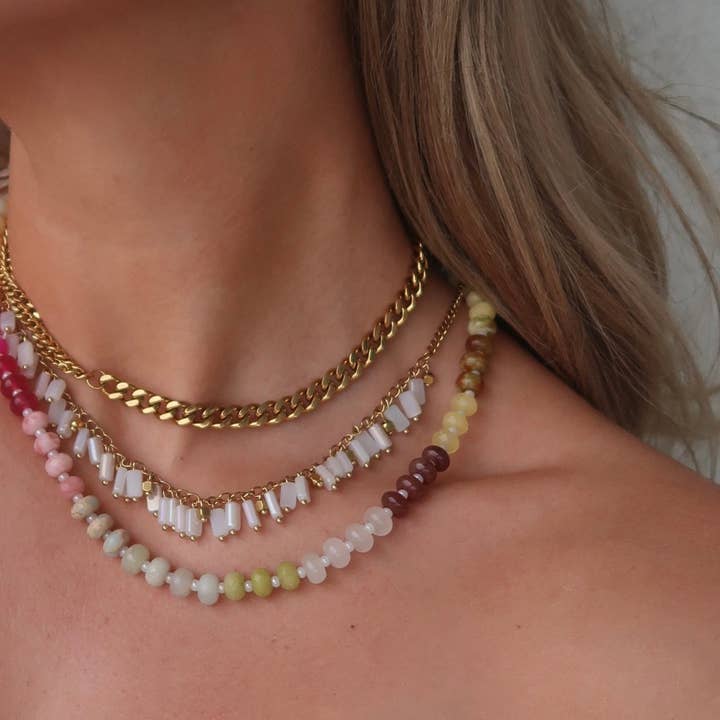 Namaste Jewelry - Wholesale Pendant/Charm Necklace - Mandy Beaded Necklace2