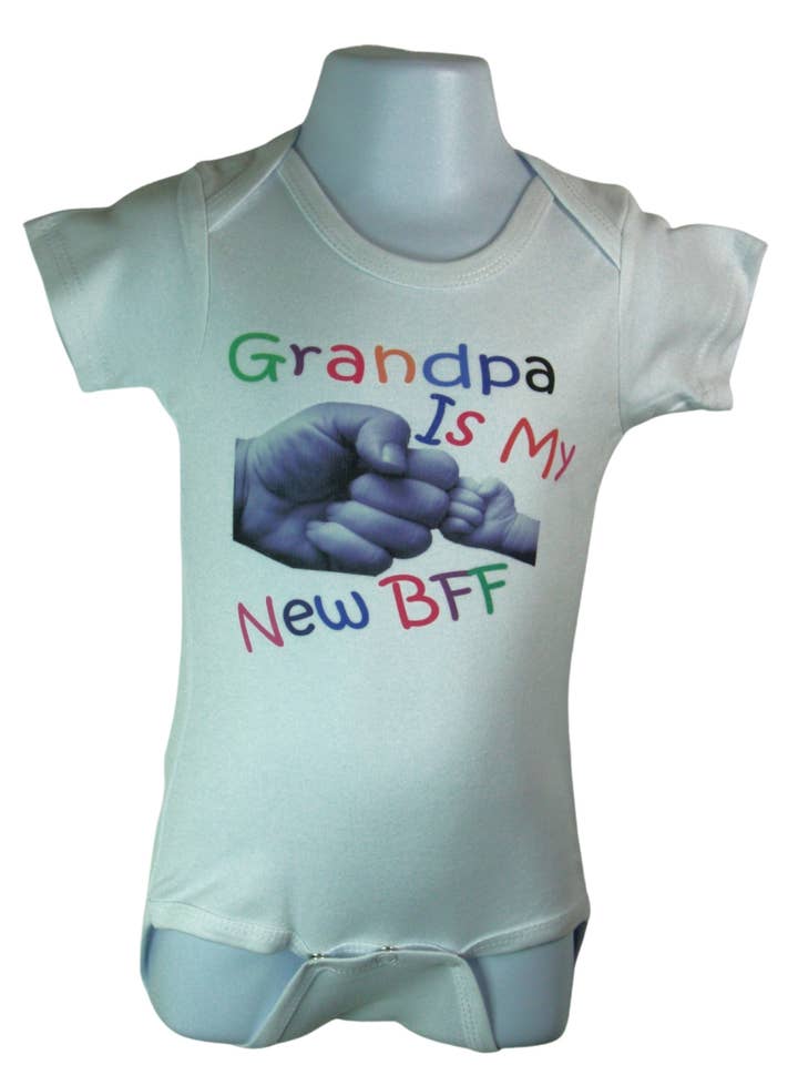 Grandpa Is My New BFF for wholesale by Handmade 4 Babies