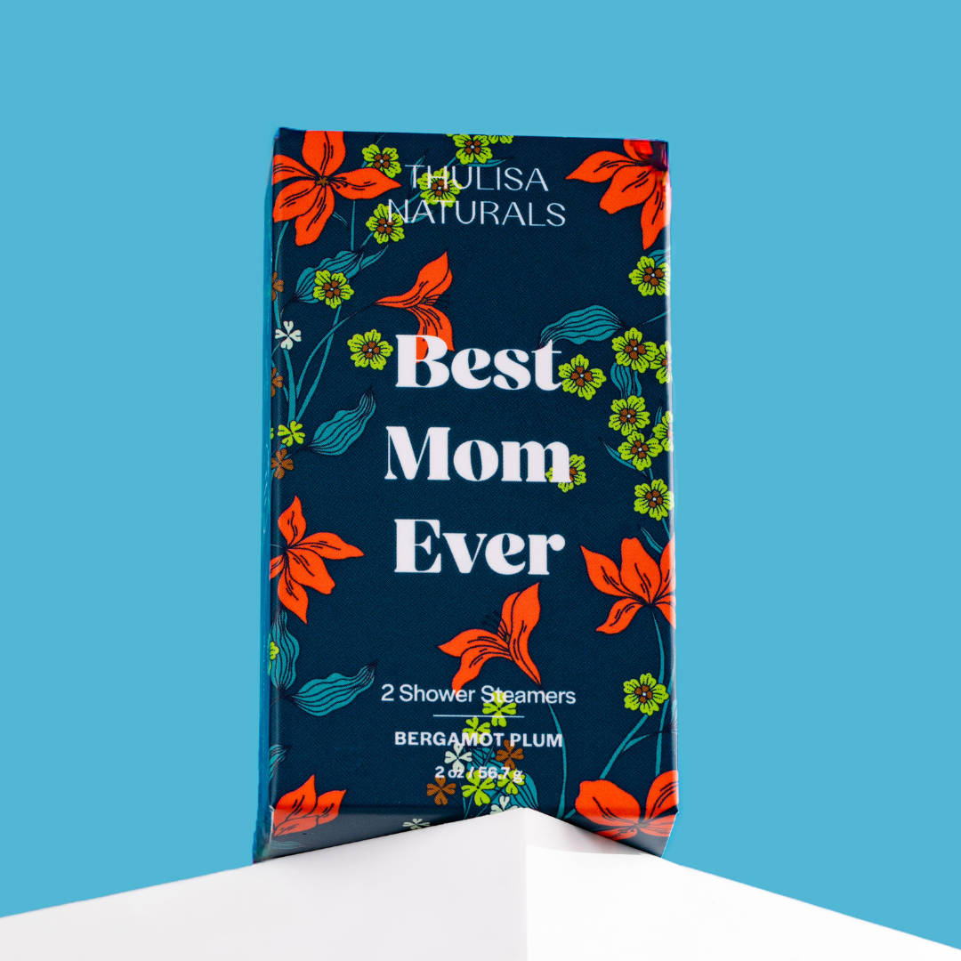 Thulisa Naturals | Bath + Body - Wholesale Shower Steamer/Bomb - Mothers Day 💗 Best Mom Shower Steamers | Bergamot Plum 🆕 2