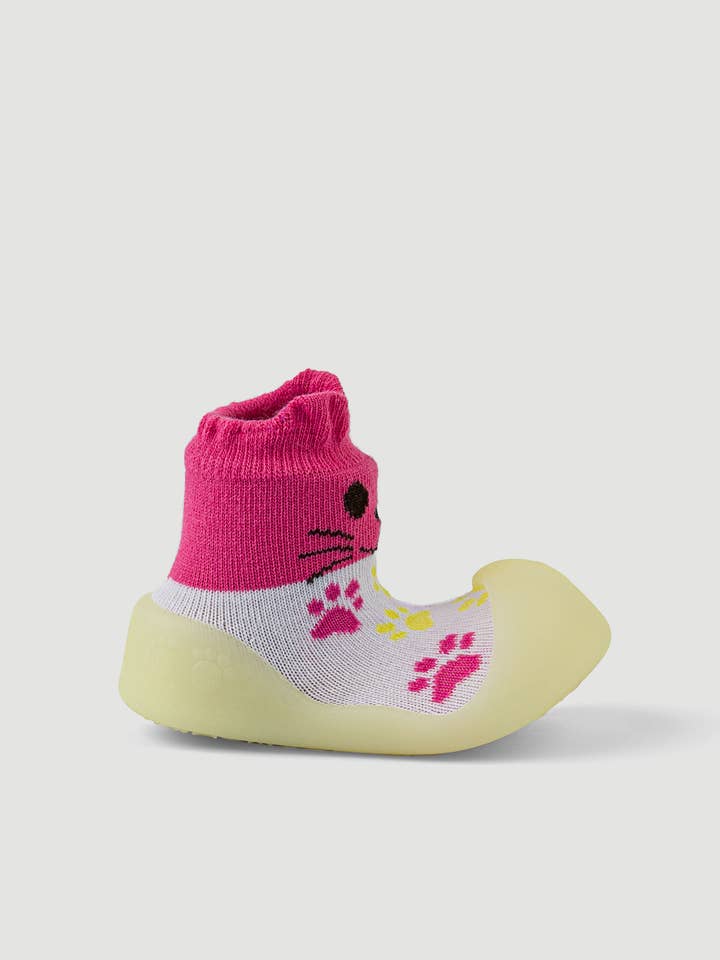 Baby Girl Cotton Booties with Prints for wholesale by Bigtoes