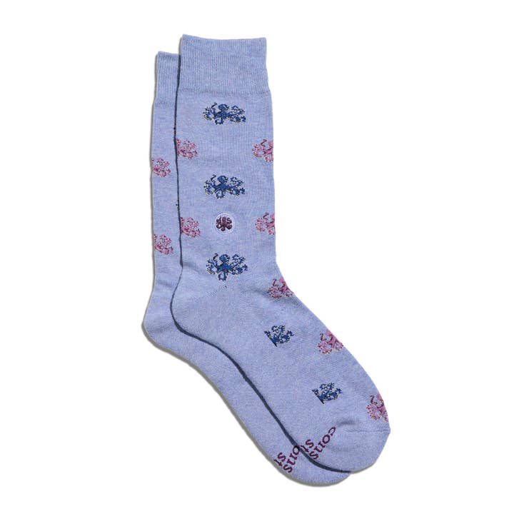 Socks that Protect Octopuses for wholesale by Conscious Step