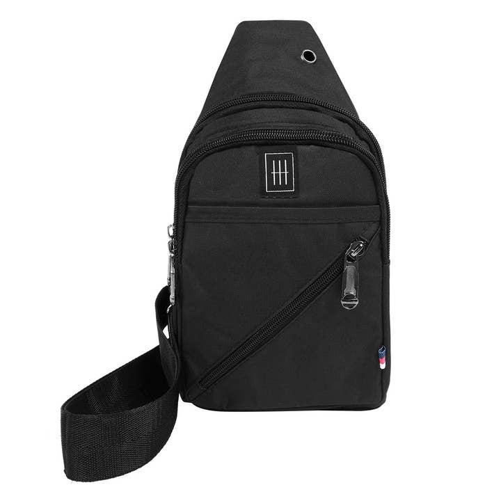 Selini New York - Wholesale Crossbody Bag - Unisex - Canvas Crossbody Sling Bag with Adjustable Strap - FBG18604