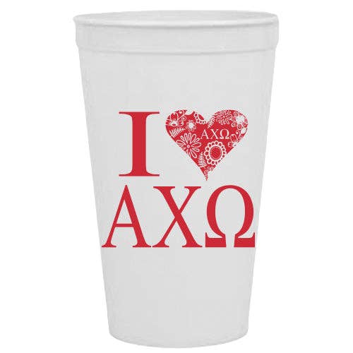 Alpha Chi Omega - ΑΧΩ - 32oz Stadionbekers voor wholesale door Sassy Cups