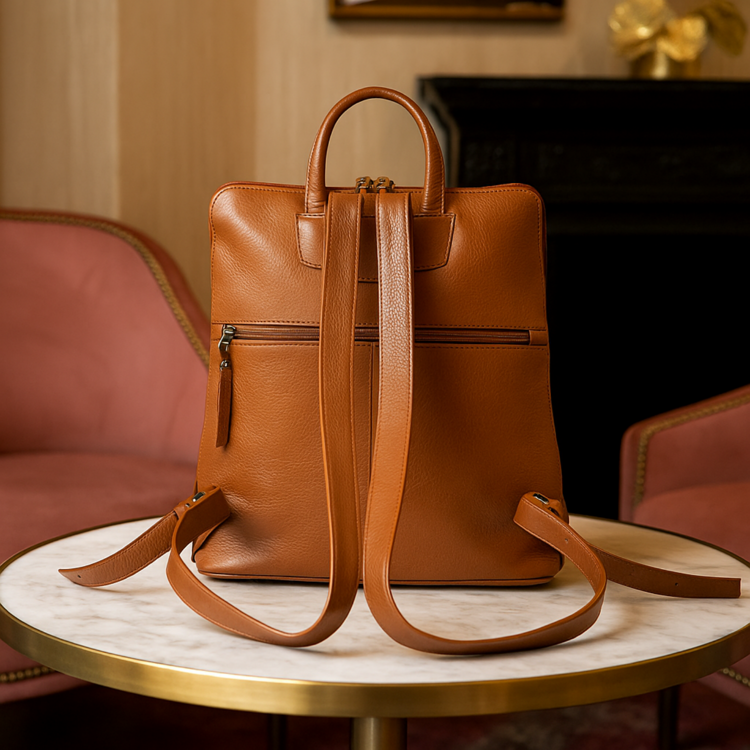 Hides – wholesale Ryggsäck - Unisex – Klassisk damläderryggsäck31