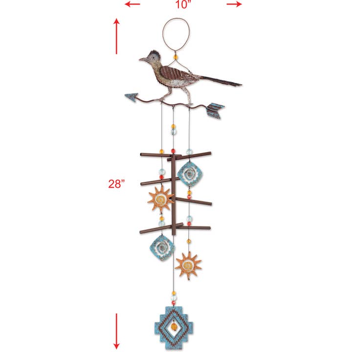 Sunset Vista Designs - Wholesale Wind Chime - Roadrunner Chime1