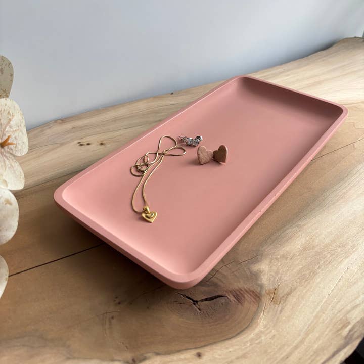 Fancy Concrete - Wholesale Decorative Tray - Rectangle Decorative Tray | Vanity Tray | Concrete Tray11