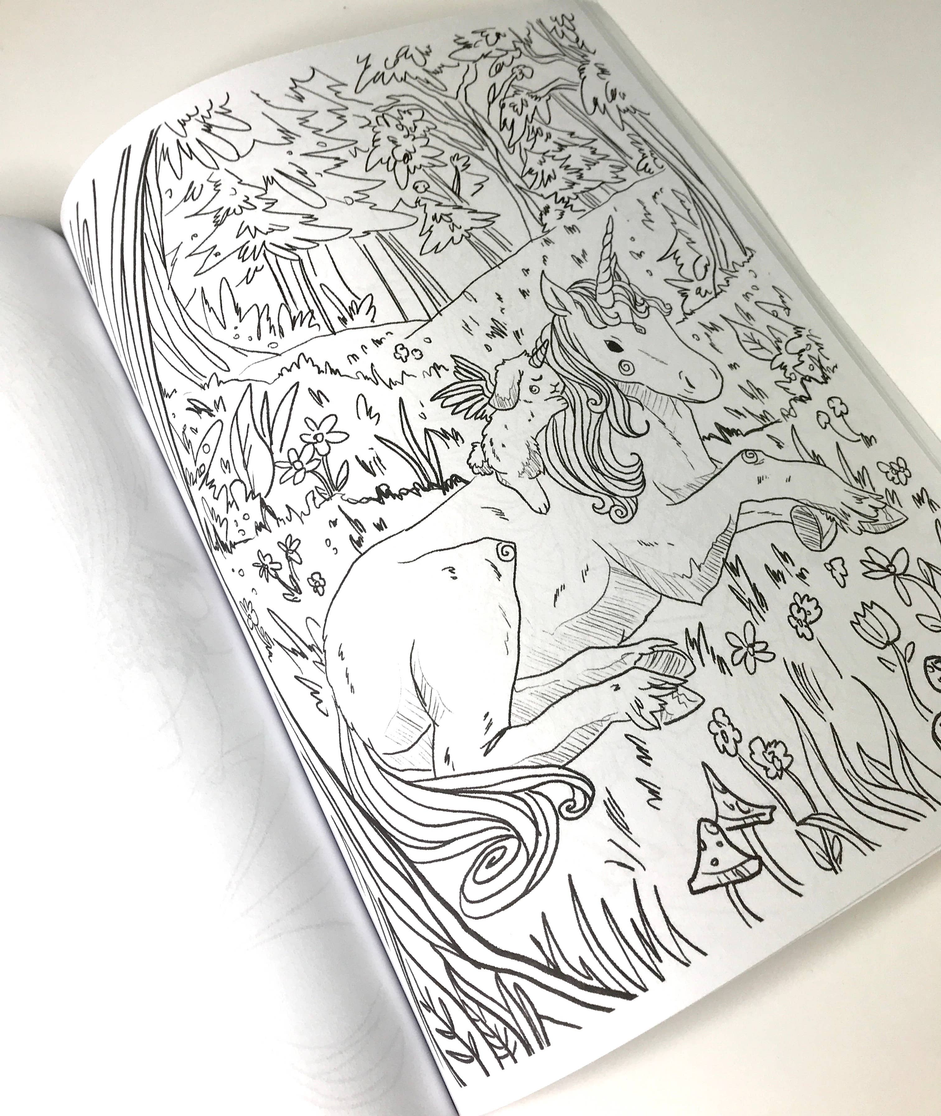 Aquabun - Wholesale Coloring & Activity Book - Adult - Magical Bunnies Coloring Book5