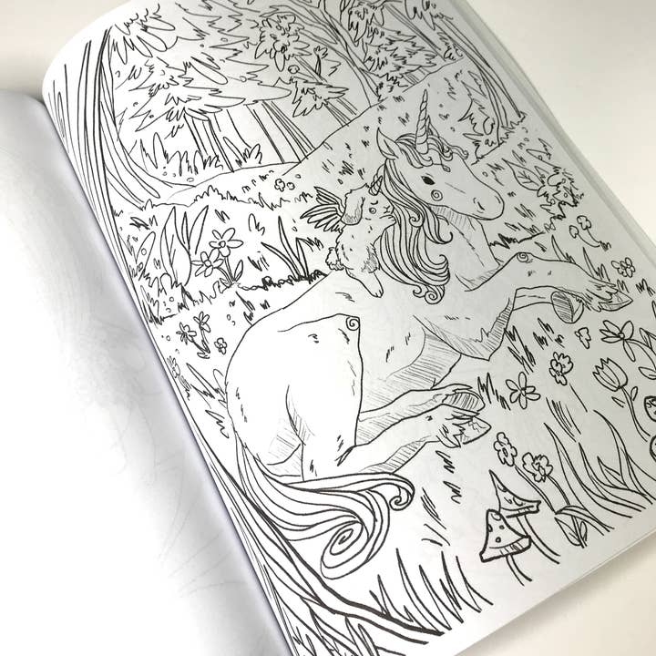 Aquabun - Wholesale Coloring & Activity Book - Adult - Magical Bunnies Coloring Book5