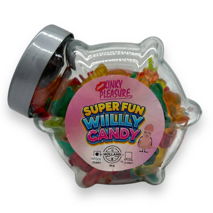 Kinky Pleasure - Wholesale Gummy - Kinky Pleasure - KPC009 - Super Fun Willy Candy - Gummy & Liquorice Mix1