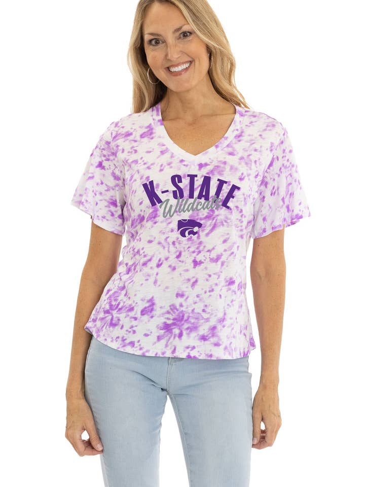 Kansas State Wildcats Faye Tee for wholesale by Flying Colors Apparel