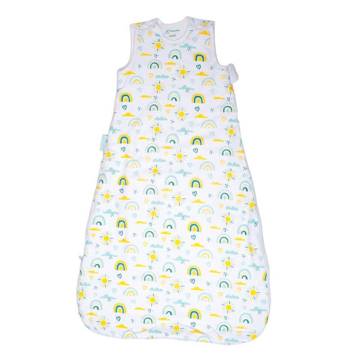 Regnbue Design BabyMac økologisk sovepose i bomuld med regnbuedesign for engroshandel på Faire3