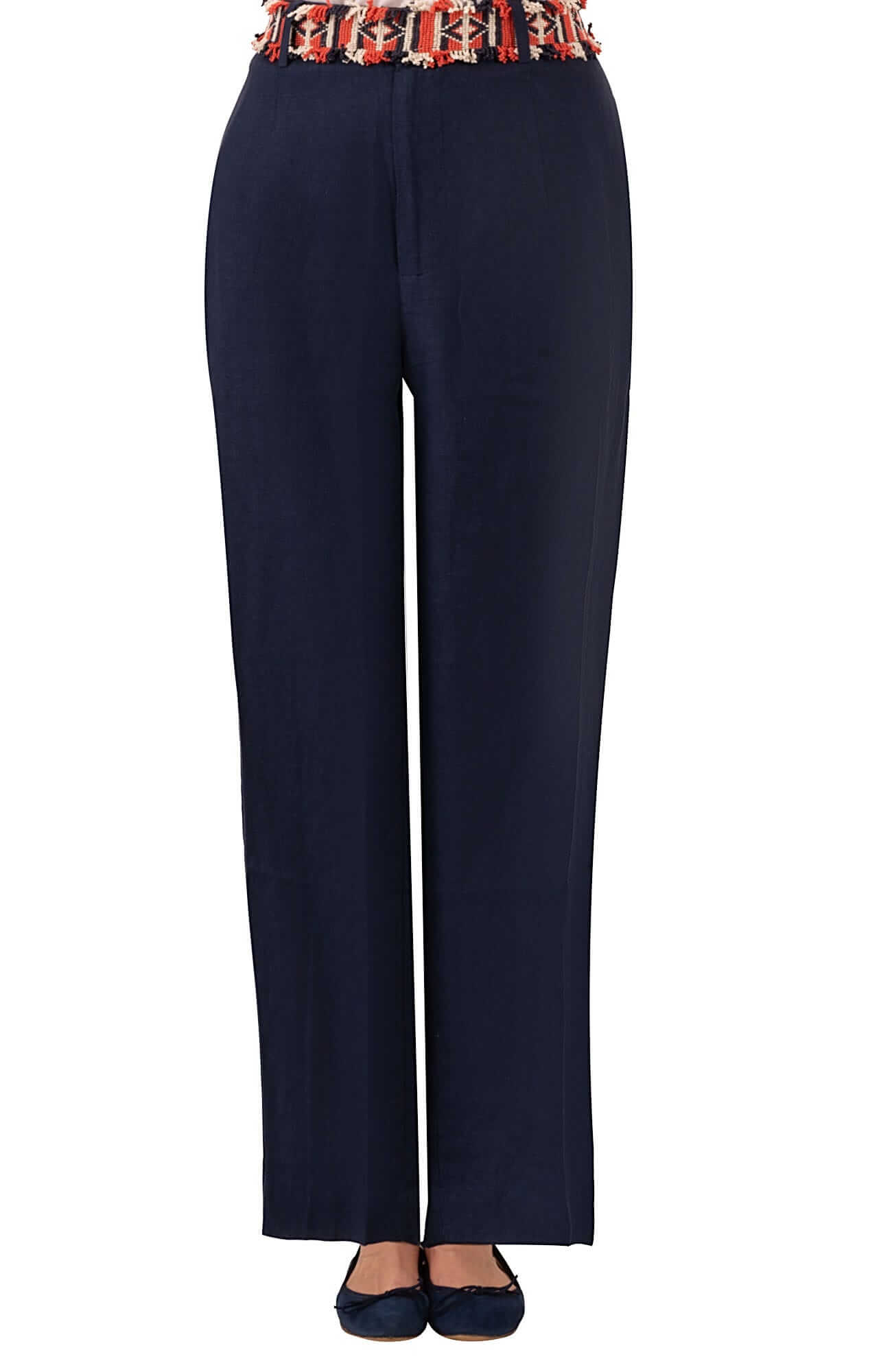 Gretchen Scott LLC - Wholesale Pants - Women's - Bacall Linen Trousers - La Di Da6