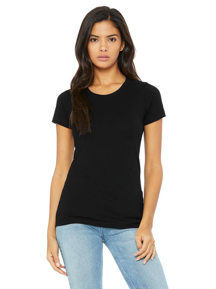 Bella + Canvas B8413 - Ladies' Triblend Short-Sleeve T-Shirt for wholesale by Total Apparel