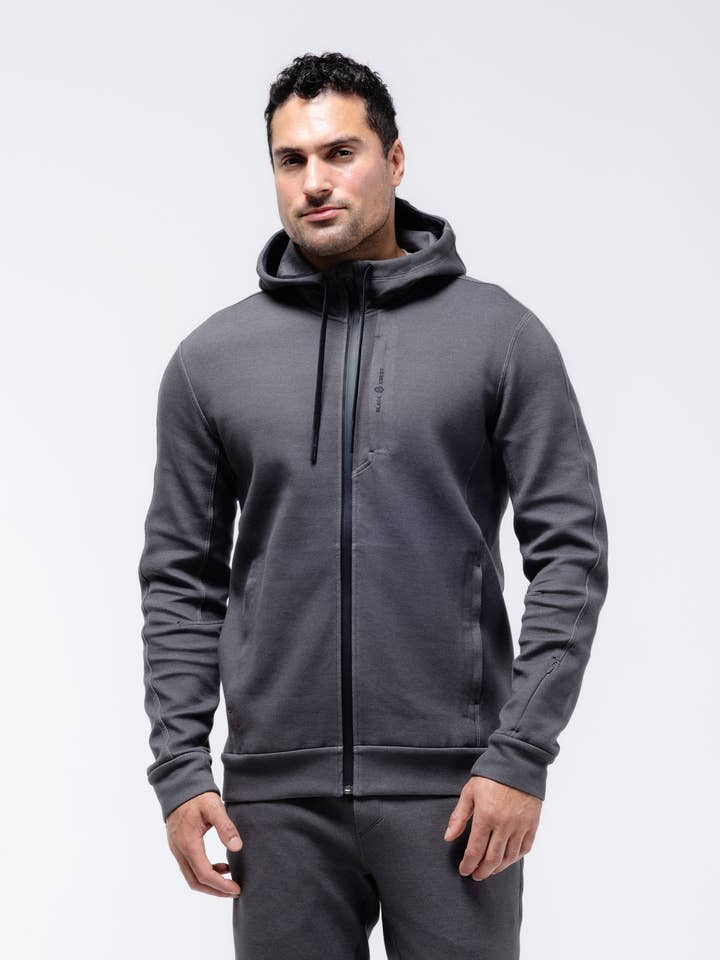 Velocity Full Zip Hoodie for wholesale by Black Crest