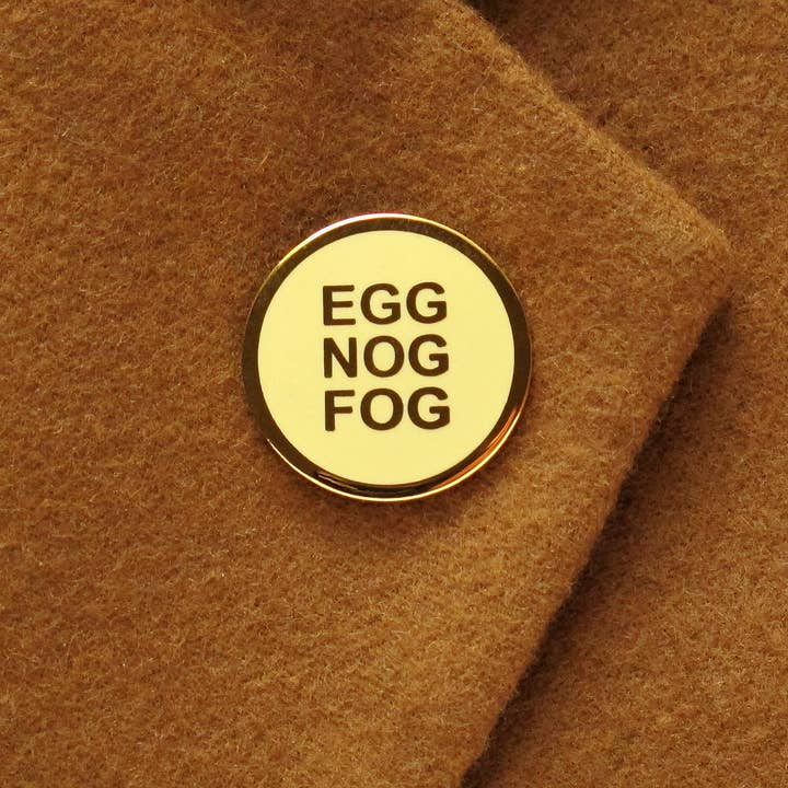 ALFINETE DE ESMALTE DE GEMA DE OVO NEVOEIRO Pin de Ouro Gema de Ovo Enchimento de Meia por atacado de Word For Word Factory