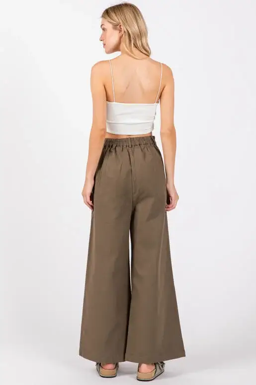 Final Touch – wholesale Byxor - Dam – Bomullsbyxor med vida ben - P50015C12