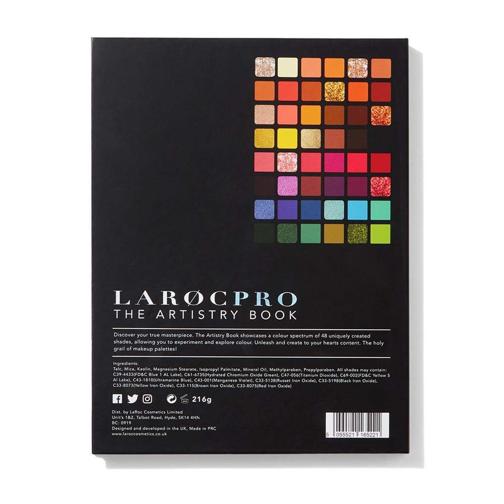LaRoc Cosmetics - Wholesale Face Makeup Palette - LaRoc Pro The Artistry Book - Professional Makeup Palette6