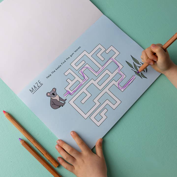 Me & Amber - Venta al por mayor Libro para colorear y cuaderno de actividades - Niños y bebés - LIBRO DE ACTIVIDADES AUSTRALIANO7