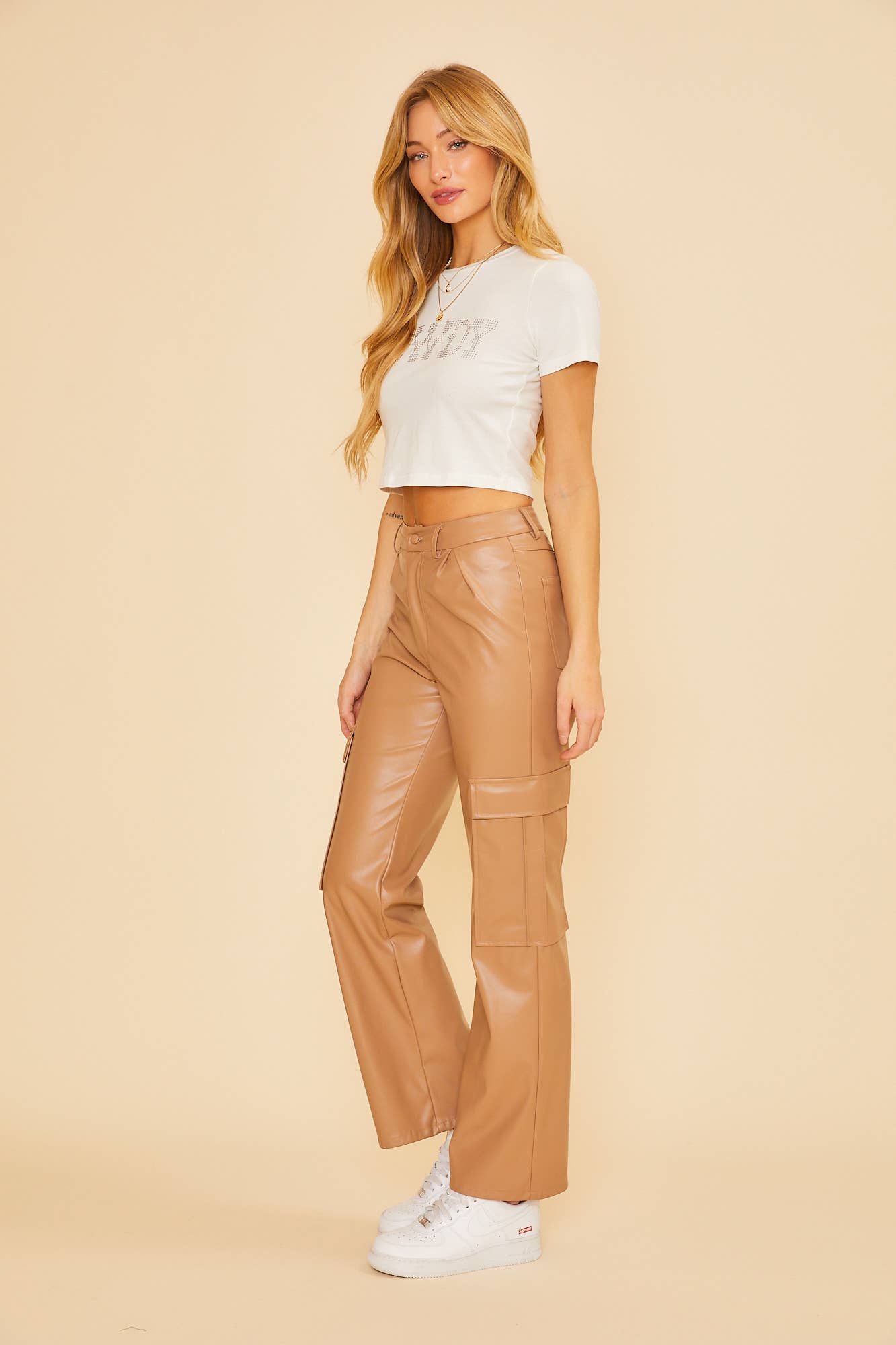 Baevely by Wellmade USA – Engroshandel Bukser - Dame – BP6517 - REGELMÆSSIG STØRRELSE7