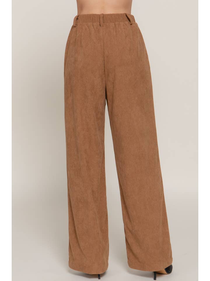 Active Basic | Active USA - Wholesale Pants - Women's - Corduroy Trouser Pants9