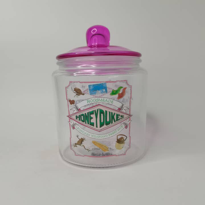 Silver Buffalo - Wholesale Jar - Harry Potter Honeydukes Treats 6” Glass Jar w Lid