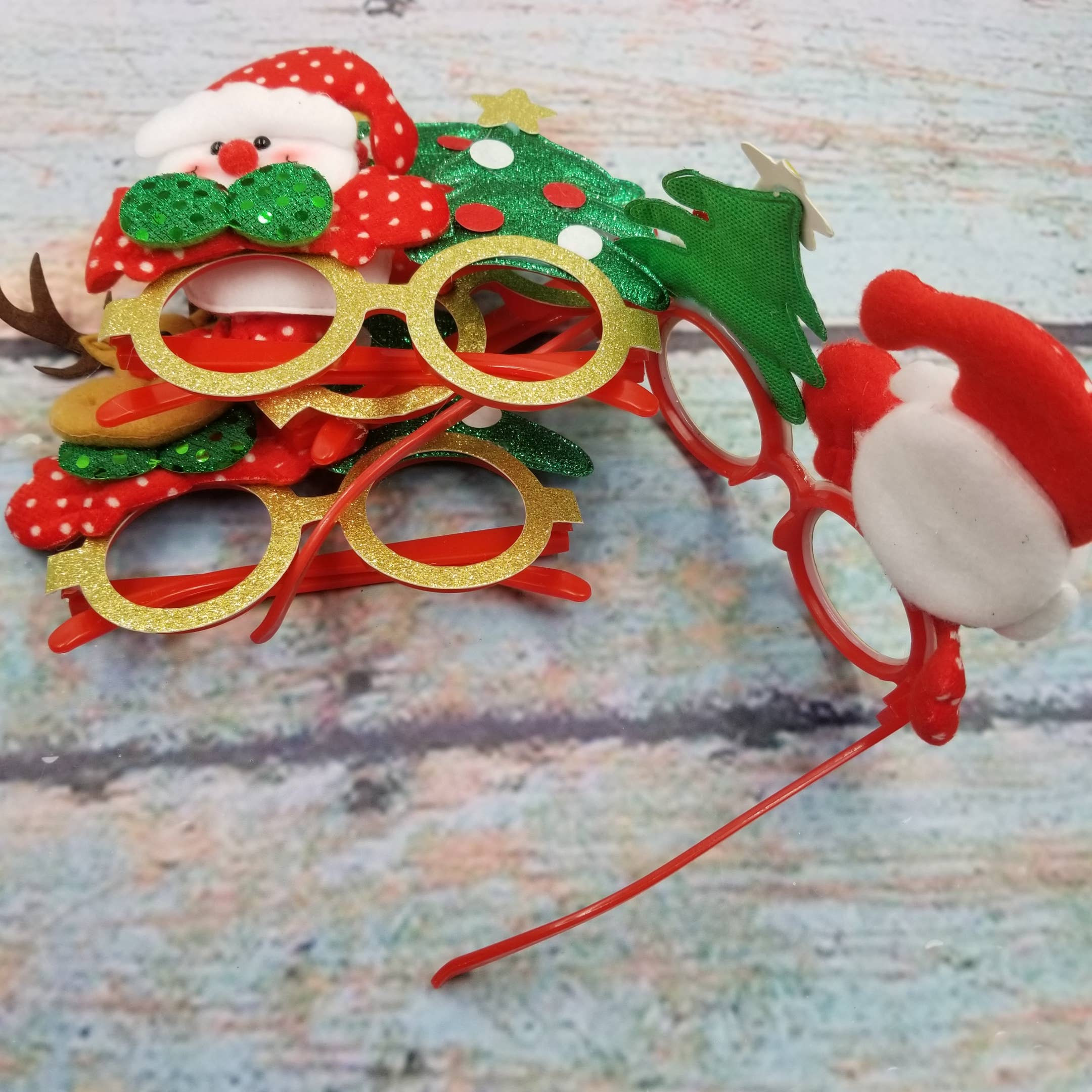 MIAS SHOP – wholesale Party gift – Kid Glasses Frame Christmas Party Dress Up Toys1