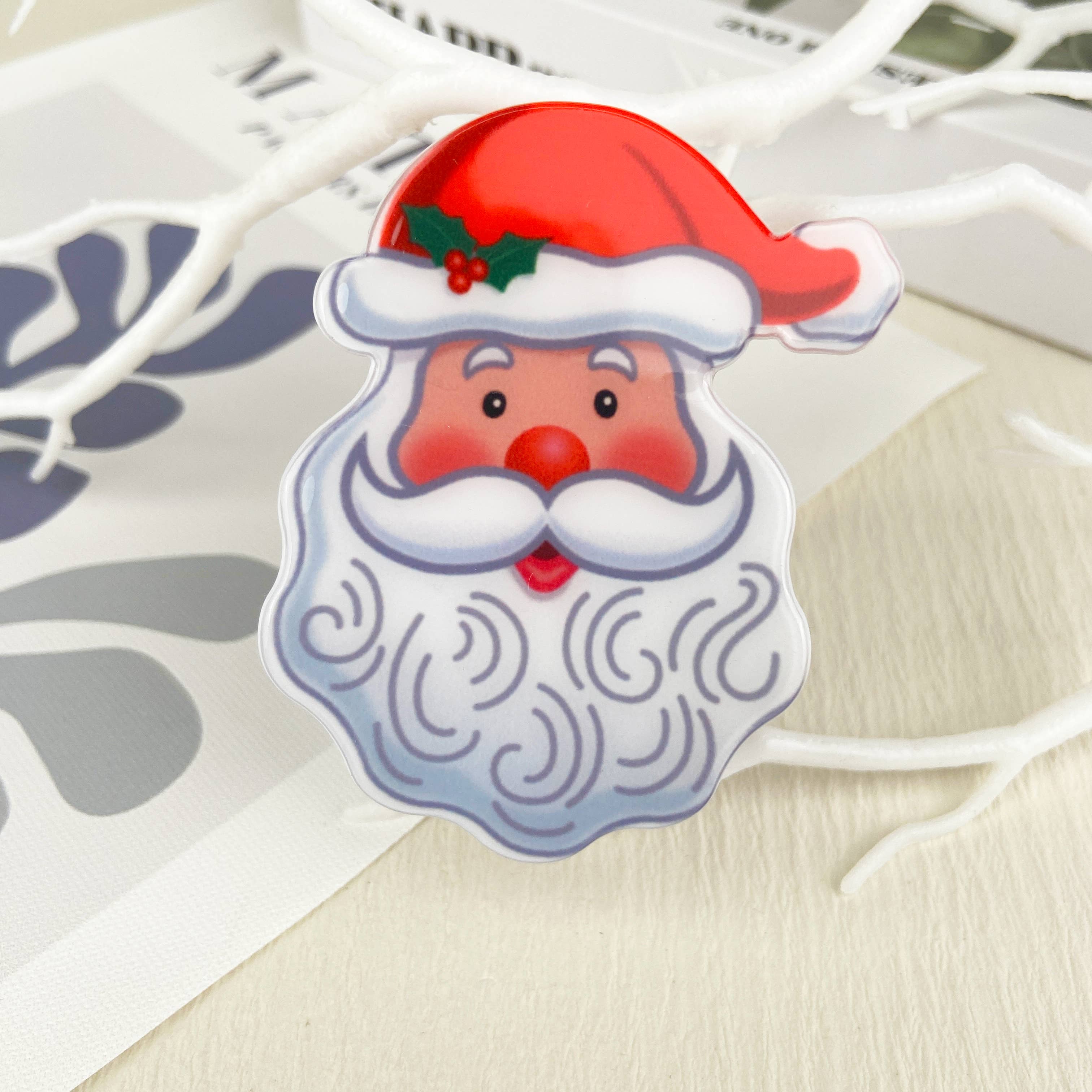 mildstyles - Wholesale Hair Clip - Women's - Christmas  Santa Hair Claw Clip,Christmas  tree Hair clip14