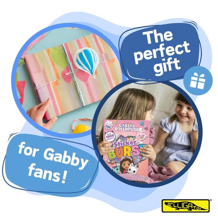 Baby Republic – wholesale Klistermärke - Barn och baby – Gabbys dockhus klistermärke Burst