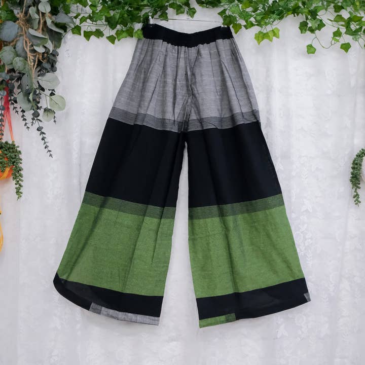 Karma Nepal Crafts - Wholesale Pants - Women's - Printed Cotton Double Layer Palazzo Pant1