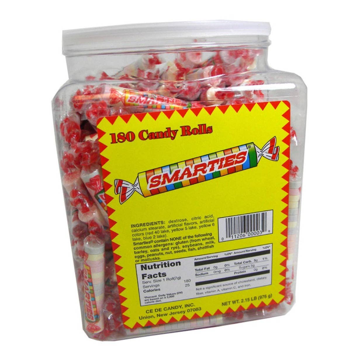 I Got Your Candy - Vendita all'ingrosso Caramelle dure - Smarties Caramelle 2,15lb - 180pz0