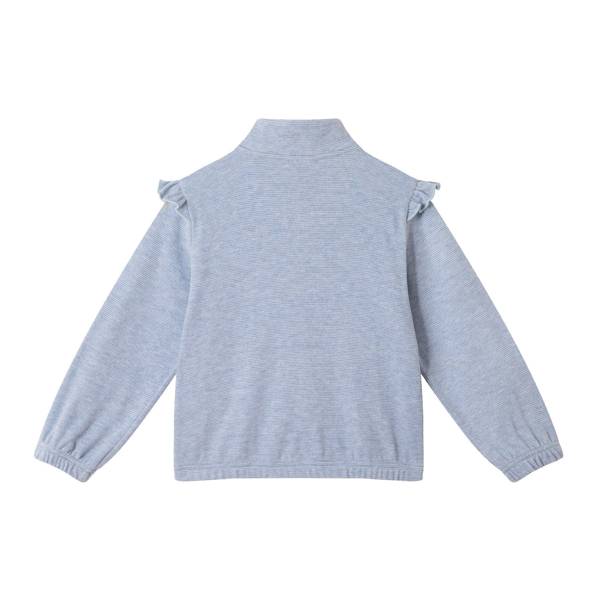 Kids Quarter Zip Sweatshirt Set | Navy for wholesale on Faire5