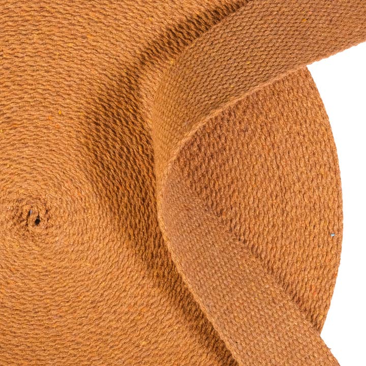 1" x 50 Yard Kameelgeel Zwaar Katoenen Band voor Naaien voor wholesale door Dream Trimming Goods LLC