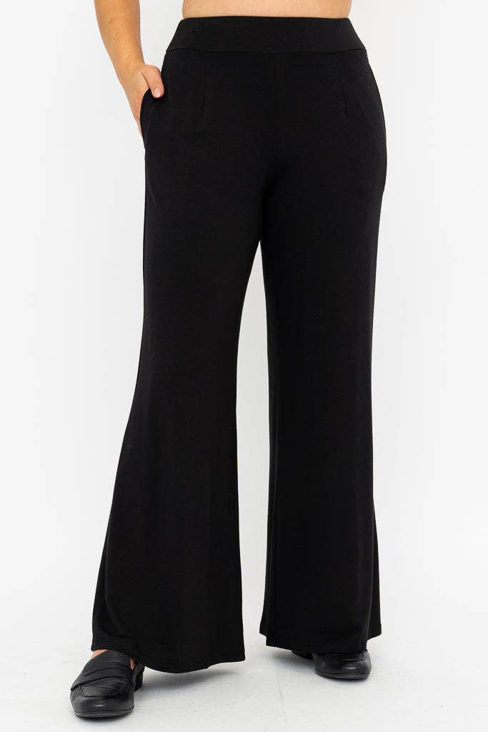 Blue Sky Clothing Co LLC - Vente Pantalon – femme - Pantalon Jondo, noir, bambou0