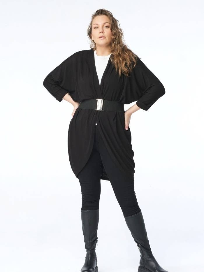 Cardigan Mia Cocoon//Noir pour la vente par Shegul