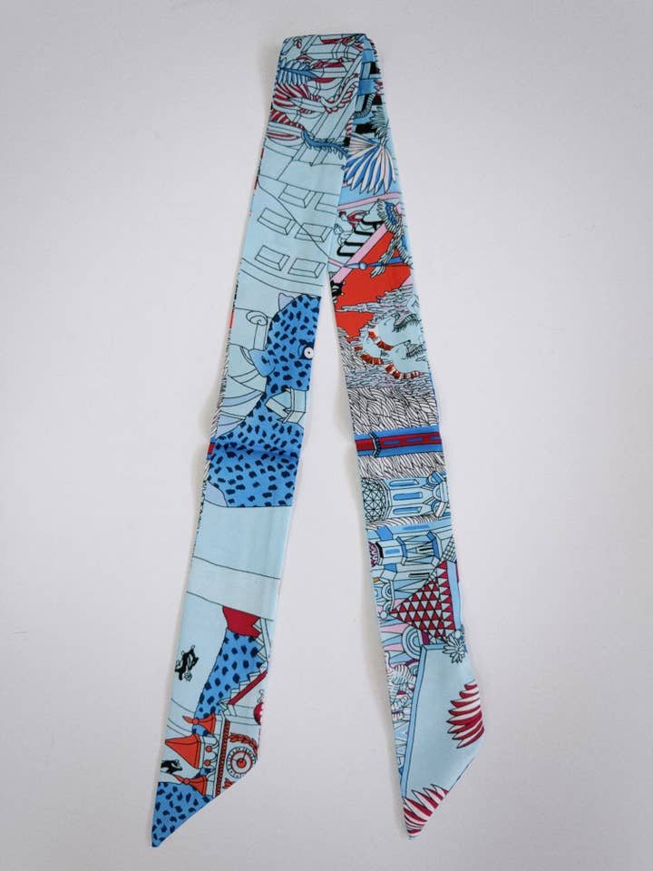 Pattern Parade- Blue & Purple for wholesale by Fashionably Fitted