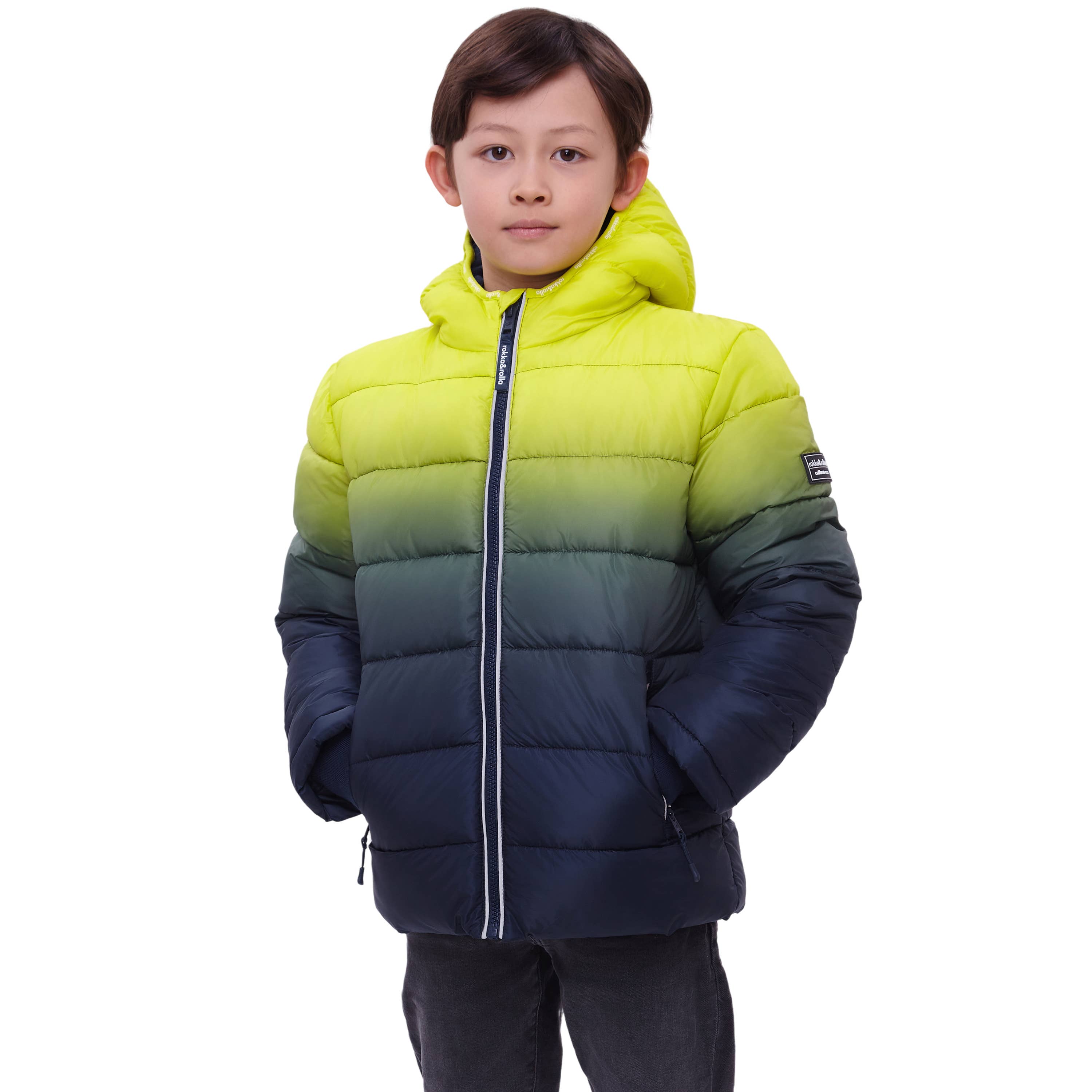 Rokka & Rolla - Wholesale Puffer Jacket - Kids - Boys' Heavy Winter Puffer Coat Bubble Jacket48