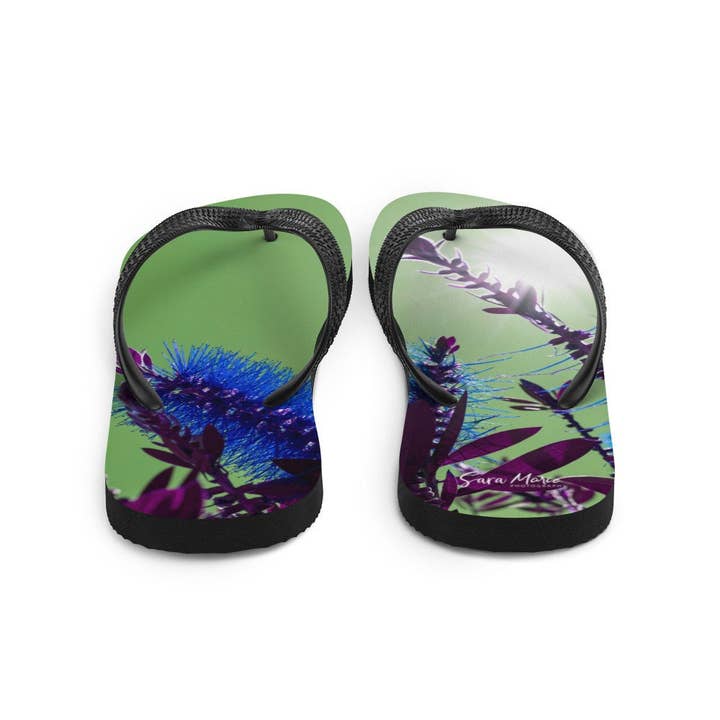 Sara Marie Hawai'i – Großhandel Flip-Flops – Damen – Gummipantoffeln - Abstract Flower Burst 1
