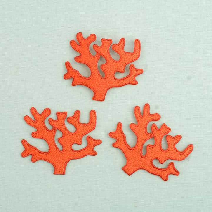 Tygmärke i form av korallgren för wholesale av LA DROGUERIE