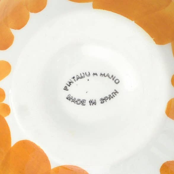 Really Nice Things – Tigela por atacado – Conjunto de 2 tigelas de cerâmica amarelas feitas à mão2