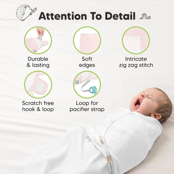 Candy 3pk Soothe Baby Swaddles 0-3 Months, Sleep Sack for Newborns for wholesale on Faire7