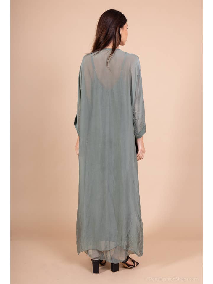 Shyloh - Wholesale Jacket - Women's - Long silk jacket 1341220