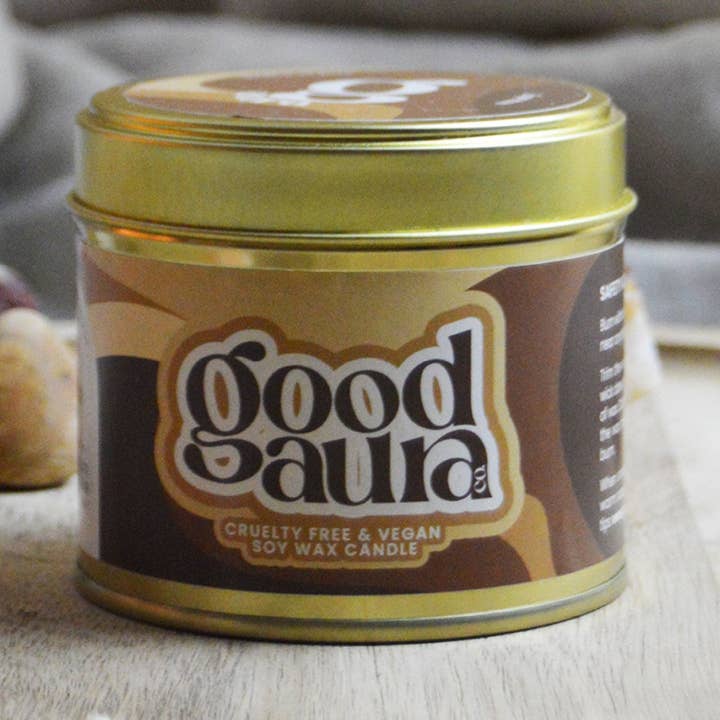 Espresso | Vela dorada estándar de latón para venta al por mayor de Good Aura Co.