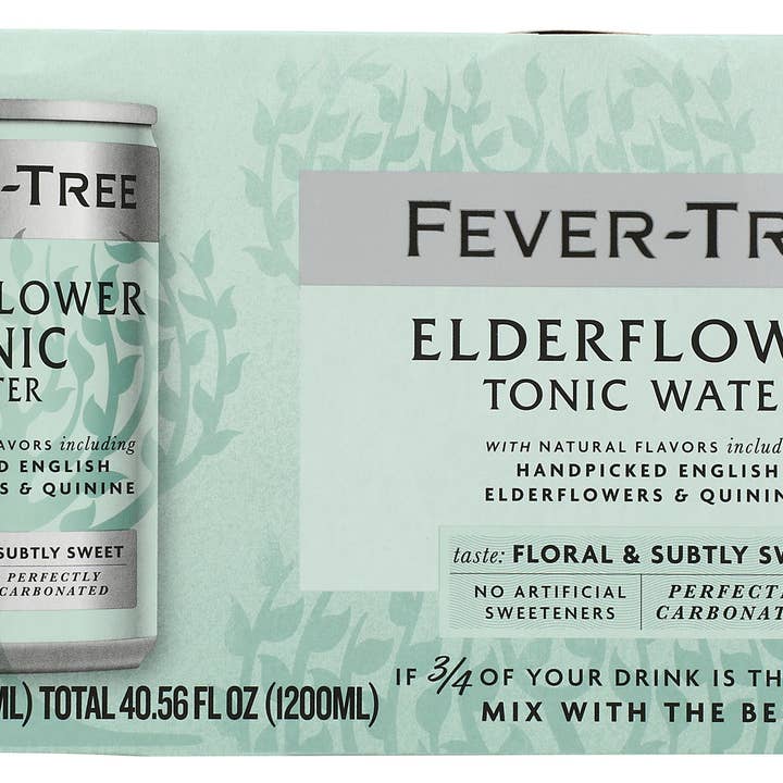 Fever-Tree Tonic Premium à la Fleur de Sureau en Canettes, 150 ml pour la vente par KeHE Distributors, LLC