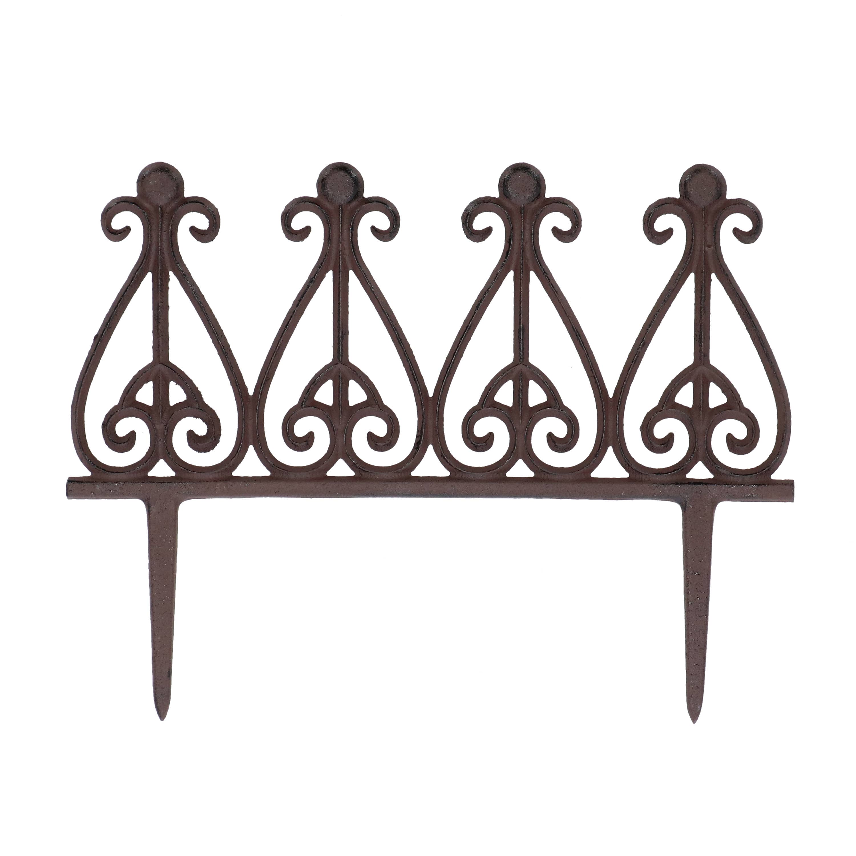 Esschert Design USA - Wholesale Garden/Lawn Stake - Lawn Edging, Cast Iron, Antique Rust1