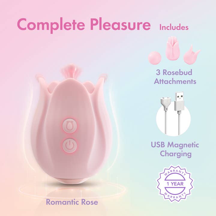 Blush - Wholesale Sex Toy - Play With Me - Romantic Rose - Pink6