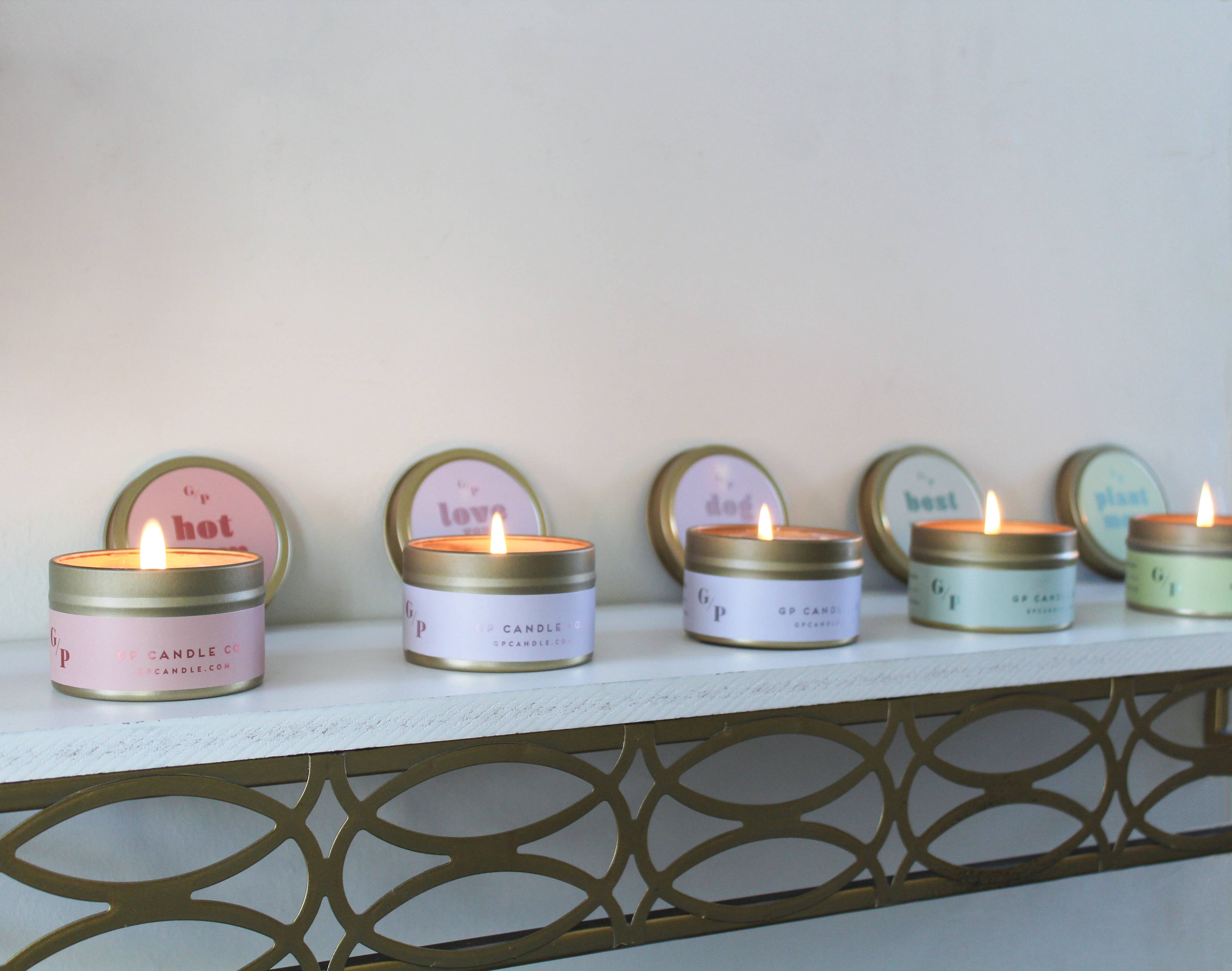 GP Candle Co. - Wholesale Travel Candles - Love You Mom Just Because 4 oz. Candle Tin5