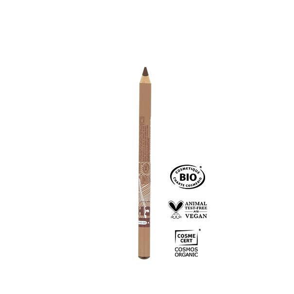Certified organic and vegan chestnut-colored eyebrow pencil - 11g for wholesale by JCH Respect