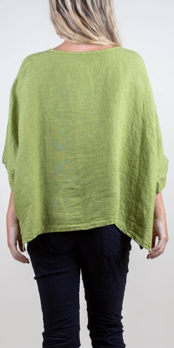 Gigi Moda - Wholesale Blouse - Women's - Linen Kaftan Blouse31