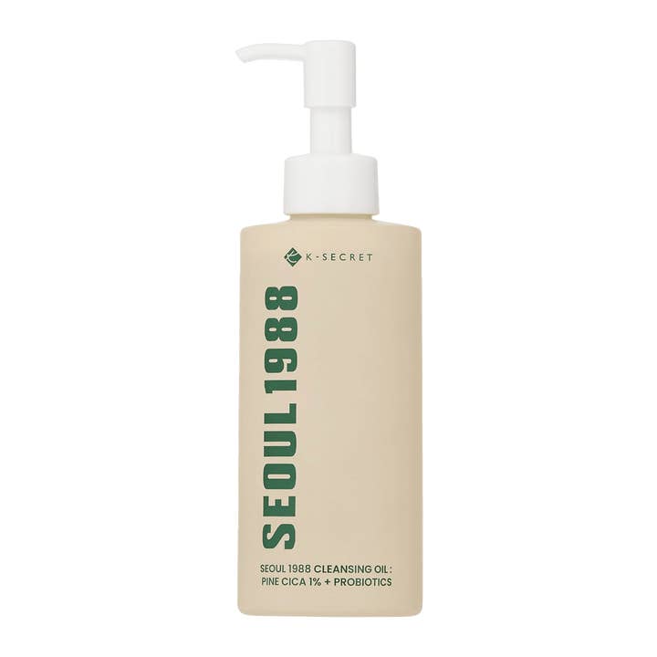 Huile Démaquillante K-SECRET SEOUL 1988 : Pin Cica 1% + Probiotiques 200ml pour la vente par SKEEN